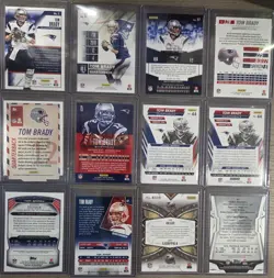 Tom Brady card lot. Great Value! Lot 10 - Image 2