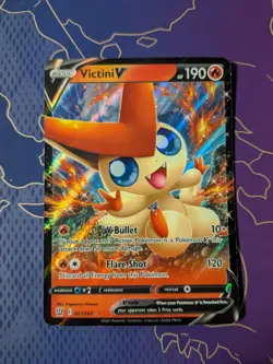 Victini V 021/163 - Sword & shield: Battle Styles - Pokemon card - rare - Image 1