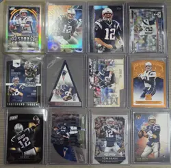 Tom Brady card lot. Great value! Lot 5 - Image 1