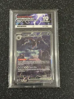 Pokemon Hydreigon EX White Flare Perfect Subgrades Card 169/086 Sir Ace 10 Gem - Image 1