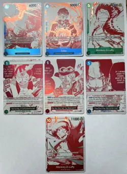 One Piece Card Game 3rd Anniversary! Treasure Campaign Pack Promo Set - Image 1