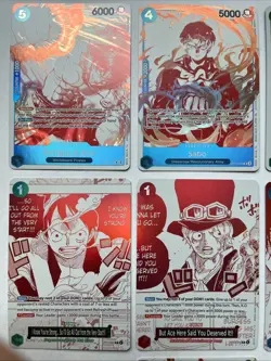 One Piece Card Game 3rd Anniversary! Treasure Campaign Pack Promo Set - Image 2