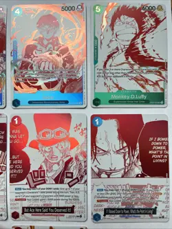 One Piece Card Game 3rd Anniversary! Treasure Campaign Pack Promo Set - Image 3
