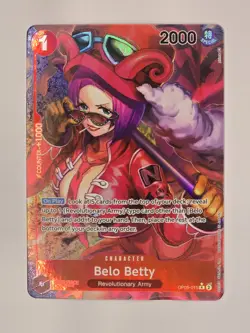 Belo Betty OP05-015 Rare Alt Art One Piece Card Game CCG TCG - Image 1