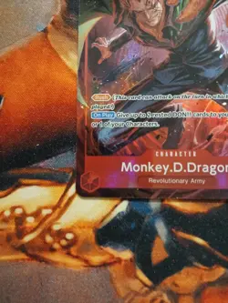 One Piece Card Game Monkey D Dragon OP07-015 Alt Art SR Near Mint - Image 3