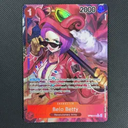 Belo Betty OP05-015 Rare Alt Art One Piece Card Game CCG TCG - Image 1