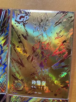 Dragon Ball Hero Lot of 4 x Premium Anime Foiled SP 018 016 Sketch GP Cards Goku - Image 3