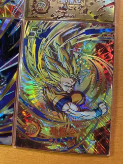 Dragon Ball Hero Lot of 4 x Premium Anime Foiled SP 018 016 Sketch GP Cards Goku - Image 5