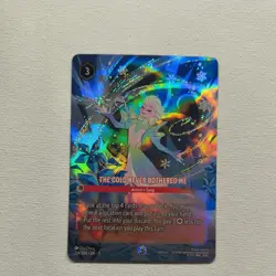 The Cold Never Bothered Me Enchanted Lorcana Card Winterspell 234/204 - Image 1