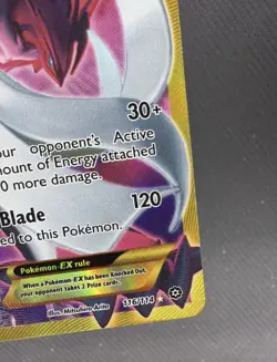 Gardevoir EX Secret Rare 116/114 XY Steam Siege Holo Pokemon TCG Card - LP - Image 3