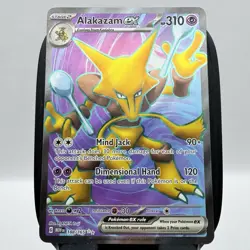 Alakazam ex 188/165 Ultra Rare 151 Set Pokemon Card 2023 Collectable TCG - Image 1