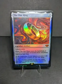 The One Ring Universes Beyond: the Lord of the Rings: Tales of Middle-Earth Foil - Image 1