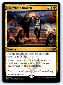 Fix What's Broken- Secrets of Strixhaven - MTG - Image 1