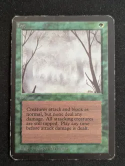 Fog - Alpha - LP - MTG - Magic The Gathering - Green - Instant - Image 1