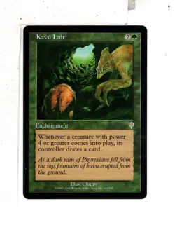 MTG SkeenAB Kavu Lair from Invasion. NM. - Image 1