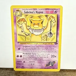 Sabrina's Hypno (LP)- 56/132, Gym Challenge - Pokemon - Image 1