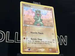 Machop 64/101 Holo Common EX Hidden Legends Pokemon TCG - Image 4