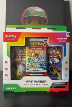 Pokemon TCG: First Partner Illustration Collection Box Series 1 (FACTORY SEALED) - Image 1