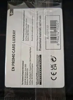 Pokemon Luxray 028/088 Perfect Order Best Buy Stamped Promo Sealed NM Mint - Image 2