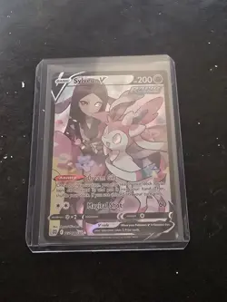 Pokemon TCG- Brilliant Stars -Sylveon V TG14/TG30 Full Art Holo - NM. - Image 1