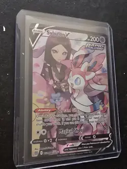 Pokemon TCG- Brilliant Stars -Sylveon V TG14/TG30 Full Art Holo - NM. - Image 2