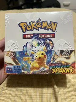 Surging Sparks Booster Box English Pokemon TCG, Factory Sealed - Image 1