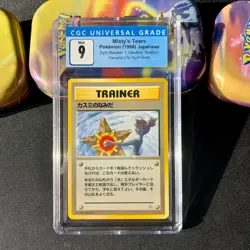 1998 POKEMON BANNED ART JAPANESE MISTY’S TEARS MINT CGC 9 VINTAGE RARE PSA BGS - Image 3
