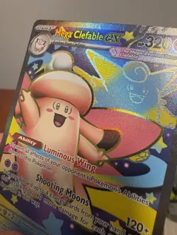 Pokemon TCG Mega Clefable EX Full Art Holo 103/088 Pack Fresh! - Image 2