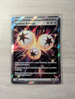 Ignition Energy Pokemon TCG: Phantasmal Flames #124/094 Full Art NM - Image 1
