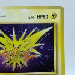 Pokemon Cards Zapdos No.145 Holo Rare Fossils 1997 Old Back Poor Japanese i161 - Image 3