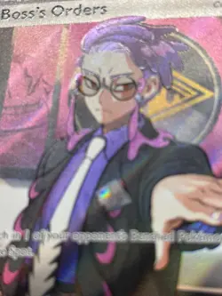 Pokemon Boss's Orders Corbeau 256/217 Full Art Ascended Heroes 2026 NM - Image 2