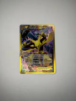 2016 Pokemon Alakazam EX Fates Collide Secret Rare #125/124 LP - Image 1