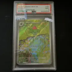 Pokemon TCG Ivysaur Sv: Scarlet & Violet 151 167/165 Illustration Rare PSA 9 - Image 1