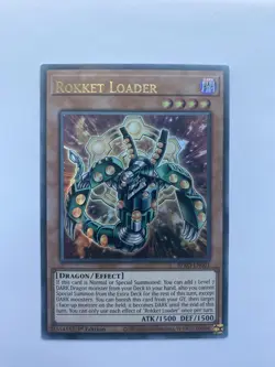 YuGiOh! Rokket Loader BPRO-EN001 Ultra Rare 1st Edition - Image 1