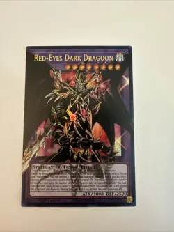 Yugioh - Red-Eyes Dark Dragoon - 1st Ed - RA05-EN141 - NM - Ultra - Overframe - Image 1