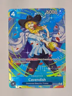 One Piece TCG: Royal Blood Cavendish OP10-045 (Parallel / Alt Art) - MINT - Image 1