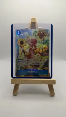 Rebecca OP15-053 SR Alt Art Parallel English One Piece TCG Adventure Kami Island - Image 1