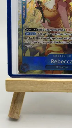 Rebecca OP15-053 SR Alt Art Parallel English One Piece TCG Adventure Kami Island - Image 5