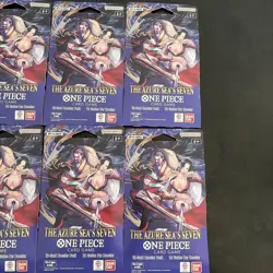 One Piece TCG: The Azure Sea's Seven Sleeved Booster OP-14 English - Lot of 8 - Image 2
