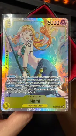 Nami (053) EB03-053 Extra Booster: One Piece Heroines Edition Foil PACK FRESH - Image 1