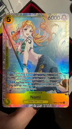 Nami (053) EB03-053 Extra Booster: One Piece Heroines Edition Foil PACK FRESH - Image 2