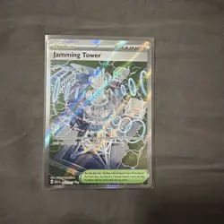 Jamming Tower 261/217 Ultra Rare Full Art Ascended Heroes Pokemon TCG NM/M - Image 1