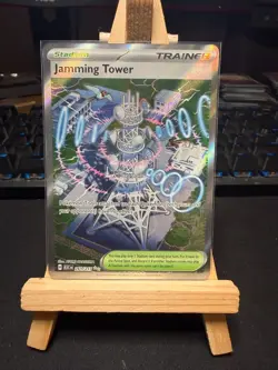 Pokemon TCG Jamming Tower 261/217 Full Art Ultra Rare – Ascended Heroes – NM - Image 1