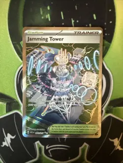 Jamming Tower 261/217 Full Art Ascended Heroes Pokemon Tcg NM - Image 1
