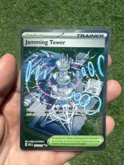 Jamming Tower 261/217 Ultra Rare Full Art Ascended Heroes Pokemon TCG NM/M - Image 1