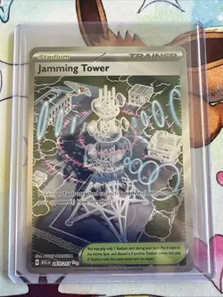 Jamming Tower 261/217 Ultra Rare Full Art Ascended Heroes Pokemon TCG NM/M - Image 1