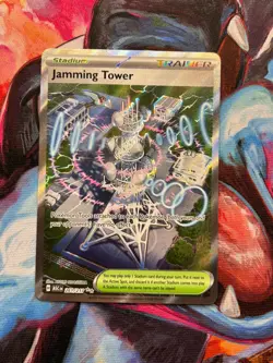 Jamming Tower 261/217 Ultra Rare Full Art Ascended Heroes Pokemon TCG NM/M - Image 1