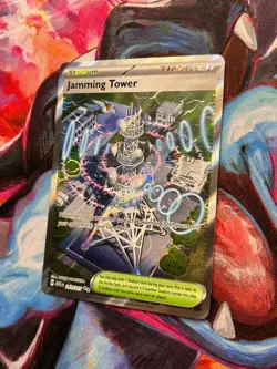 Jamming Tower 261/217 Ultra Rare Full Art Ascended Heroes Pokemon TCG NM/M - Image 2