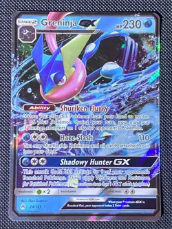 Pokemon TCG - Greninja GX 24/131 - Forbidden Light - Image 1