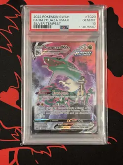 Rayquaza VMAX TG20/TG30 Swsh Silver Tempest PSA 10 - Image 1